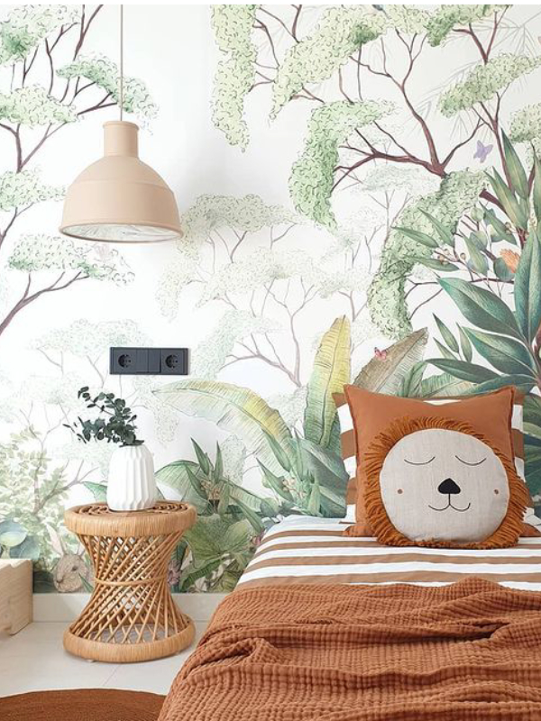 Kinderkamer Styling - Playful botanical styling for children